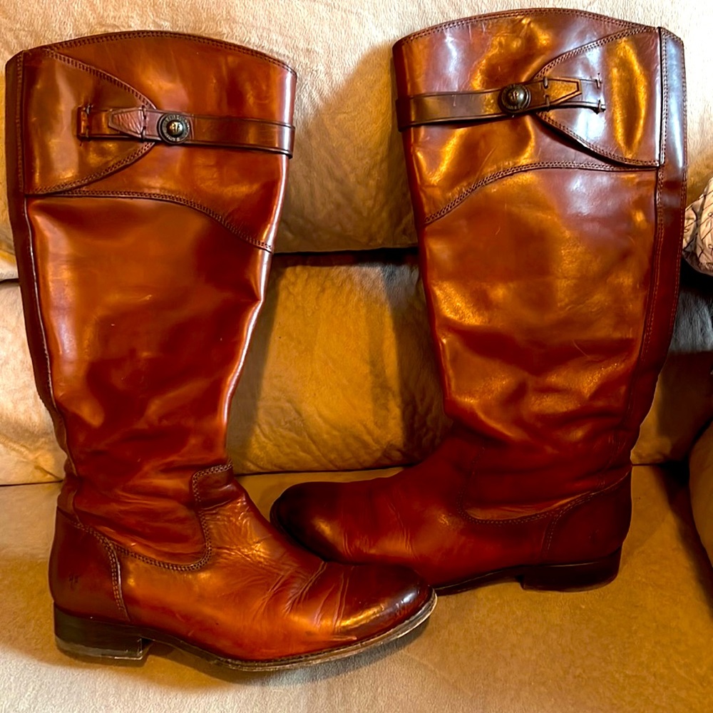 Gently used Frye boots